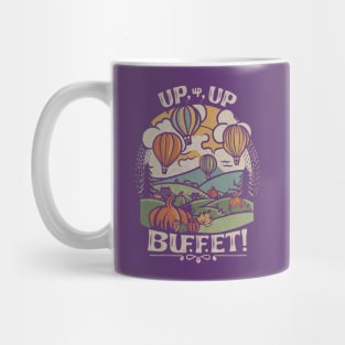 Up, Up, and Buffet! Mug